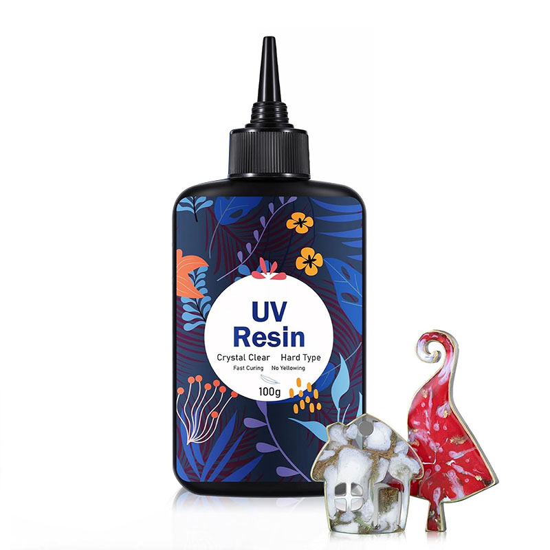 Epoxy Uv Resin Kit - 1 stuk 100G verbeterde UV-harsenset, hardtype