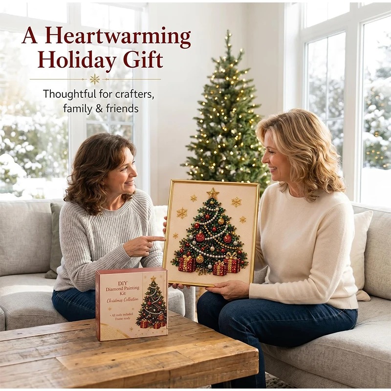 Kerst Parel Diamant Schilderku - Resin Craft Kit recensie en prijs