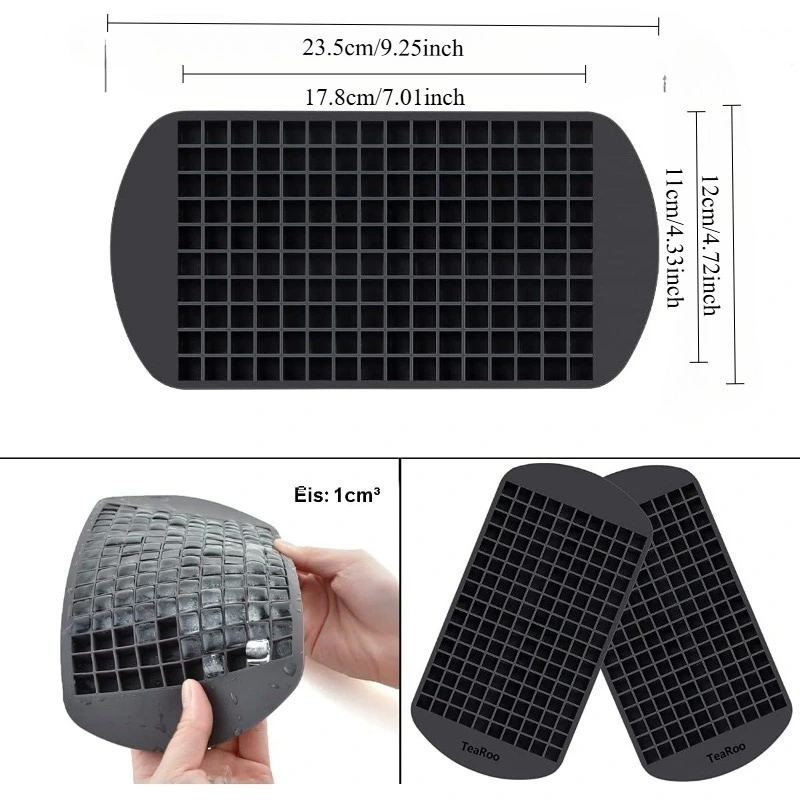Mini-ijsblokjesvorm, siliconen - Silicone Mold Tray recensie en prijs