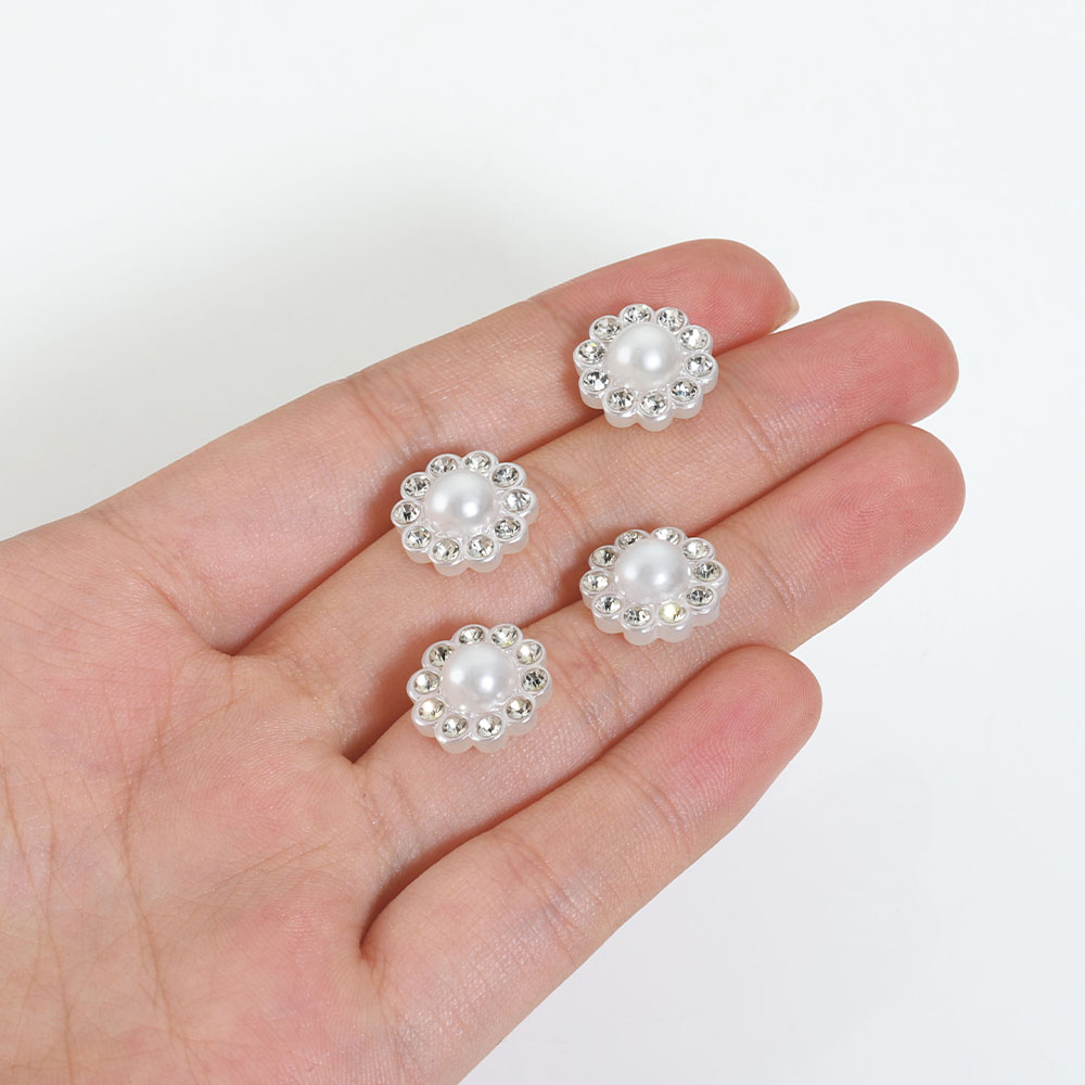 50 stuks witte platte imitatie - Flower Preservation Resin recensie en prijs